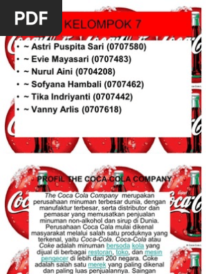 Kelompok 7 Power Point Coca Cola