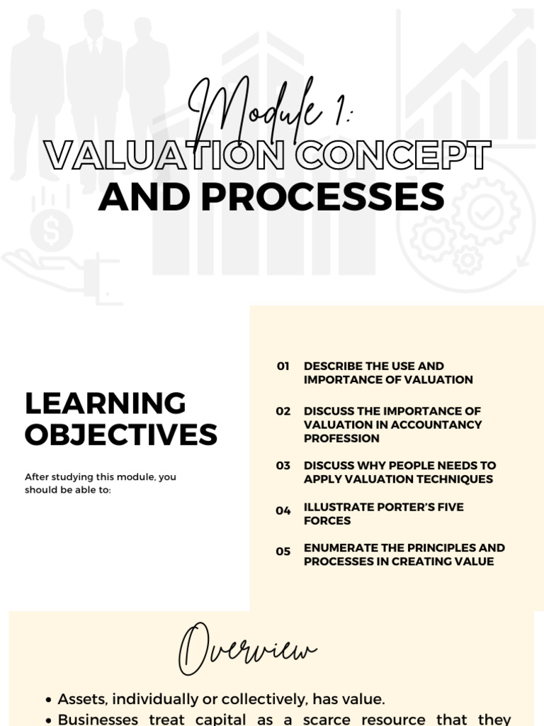 Valuation Concepts and Techniques Guide | PDF | Valuation (Finance ...