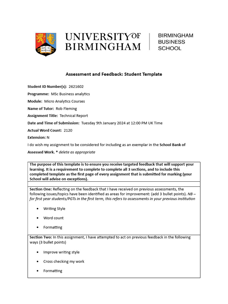 Micro Analyics Technical Report Template | PDF | Forecasting | Chart