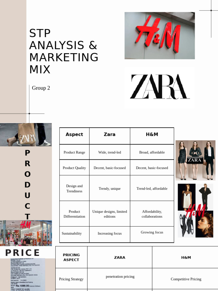 H&M vs Zara: Price and Strategy Analysis | PDF | Market Segmentation ...