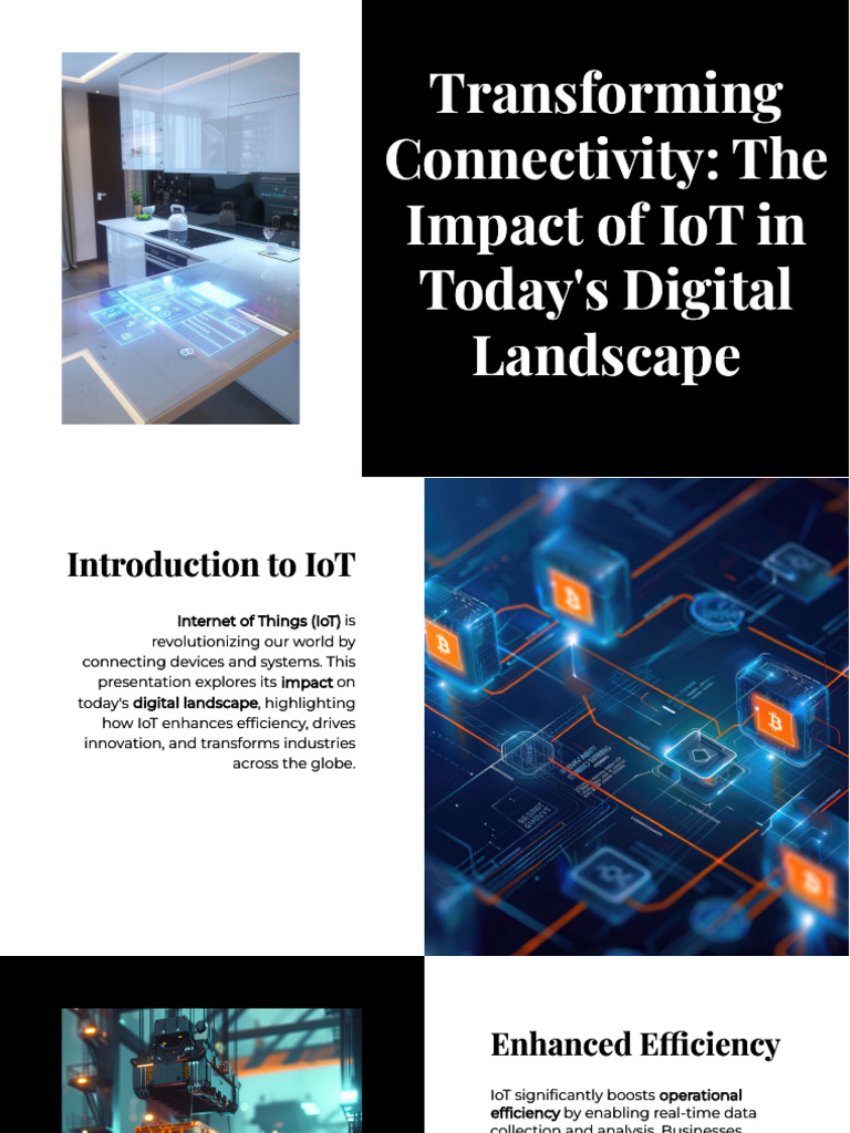 Slidesgo Transforming Connectivity The Impact of Iot in Todays Digital ...