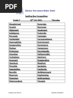 Roblox Spelling Bee Master Word List | PDF | Breads | Flour