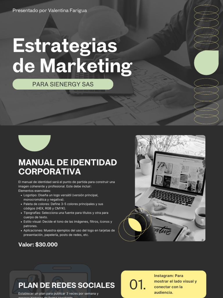 Estrategias de Marketing para SIENERGY SAS | PDF | Marketing