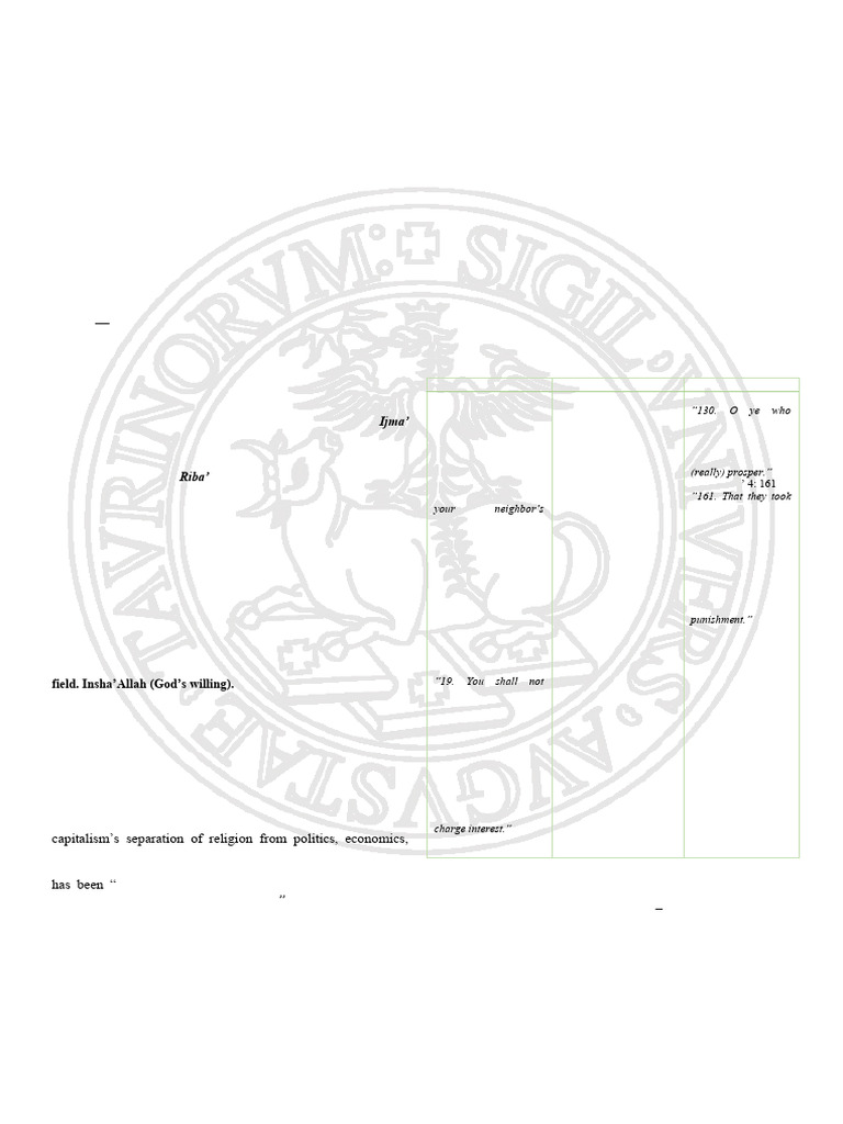 The Fundamentals of Islamic Banking and | PDF | Islamic Banking And ...