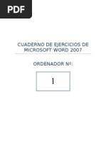 Cuaderno Completo Ejercicios Word2007