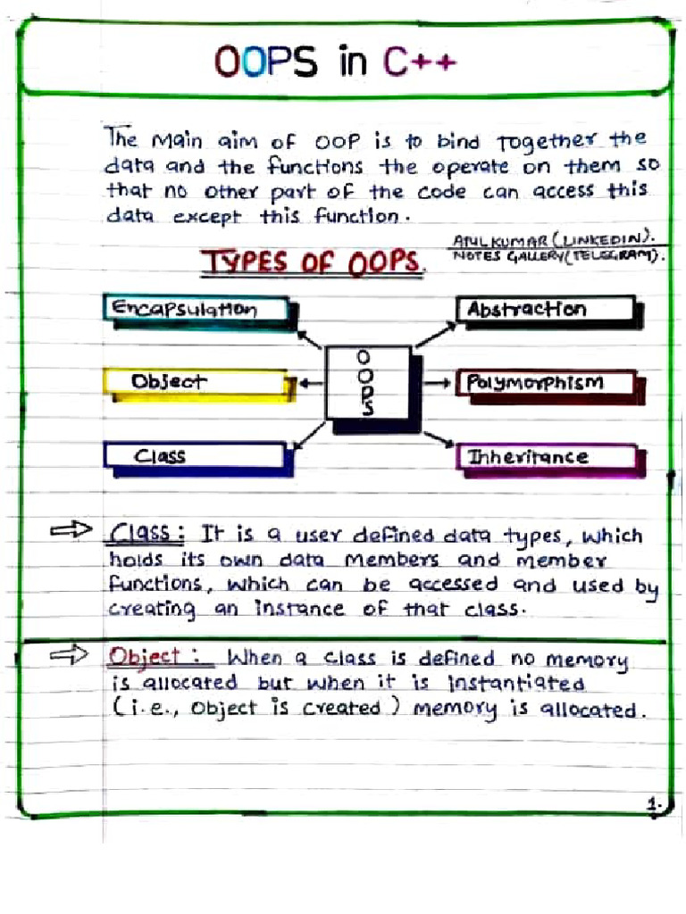 C++ Opp | PDF