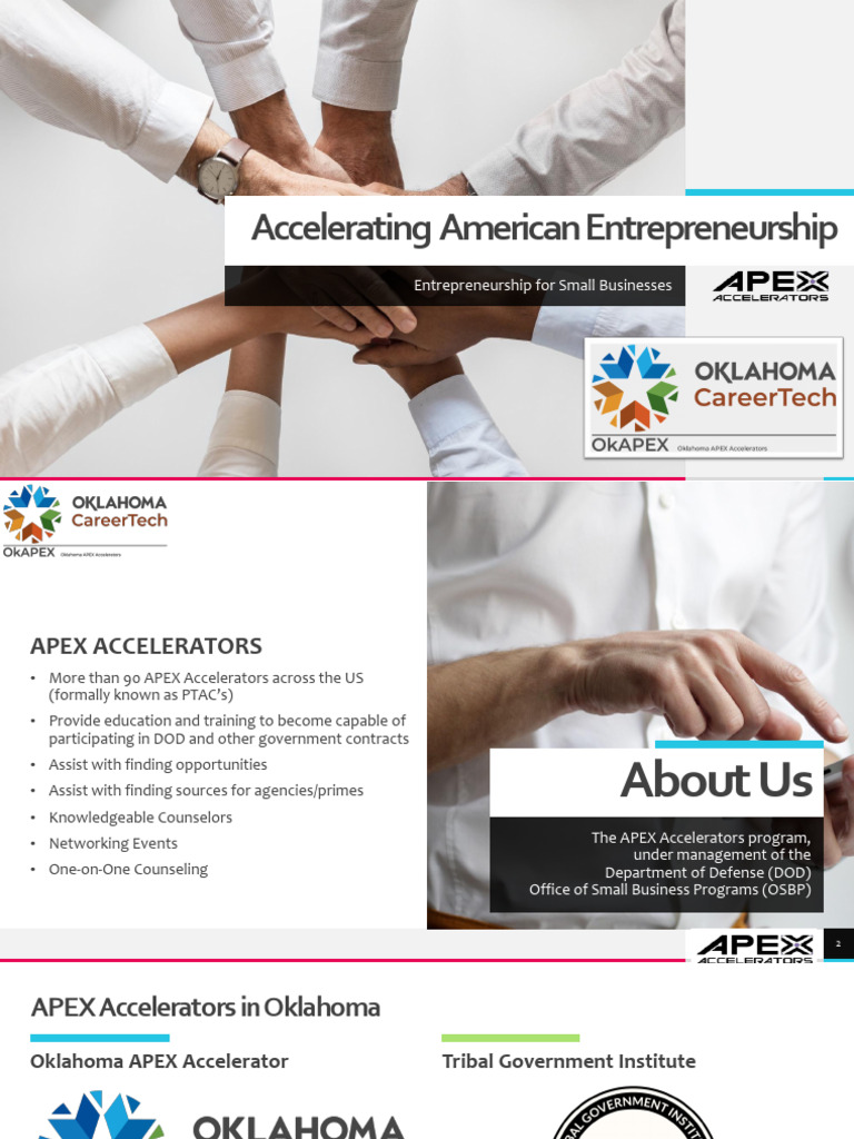 APEX Accelerators: Boosting Small Biz | PDF | Business