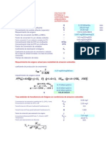 Potencia Aireadores Superficiales