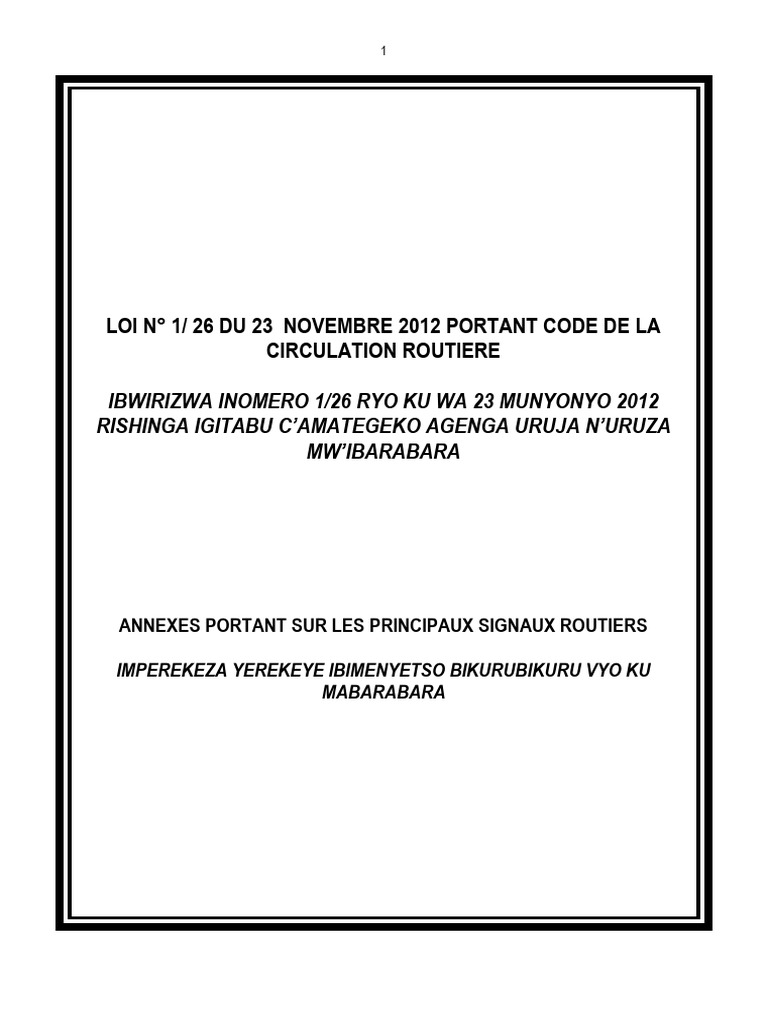 Signaux routiers essentiels M4Q à M6B | PDF