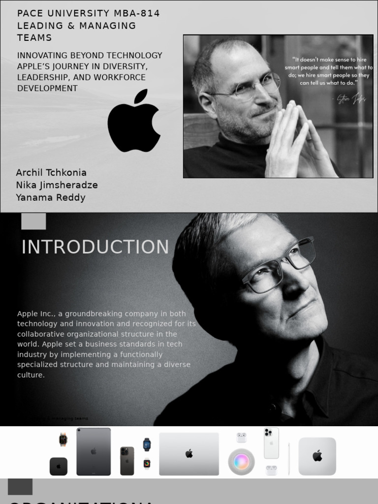 Apple's Diversity and Leadership Insights | PDF | Apple Inc. | Employment