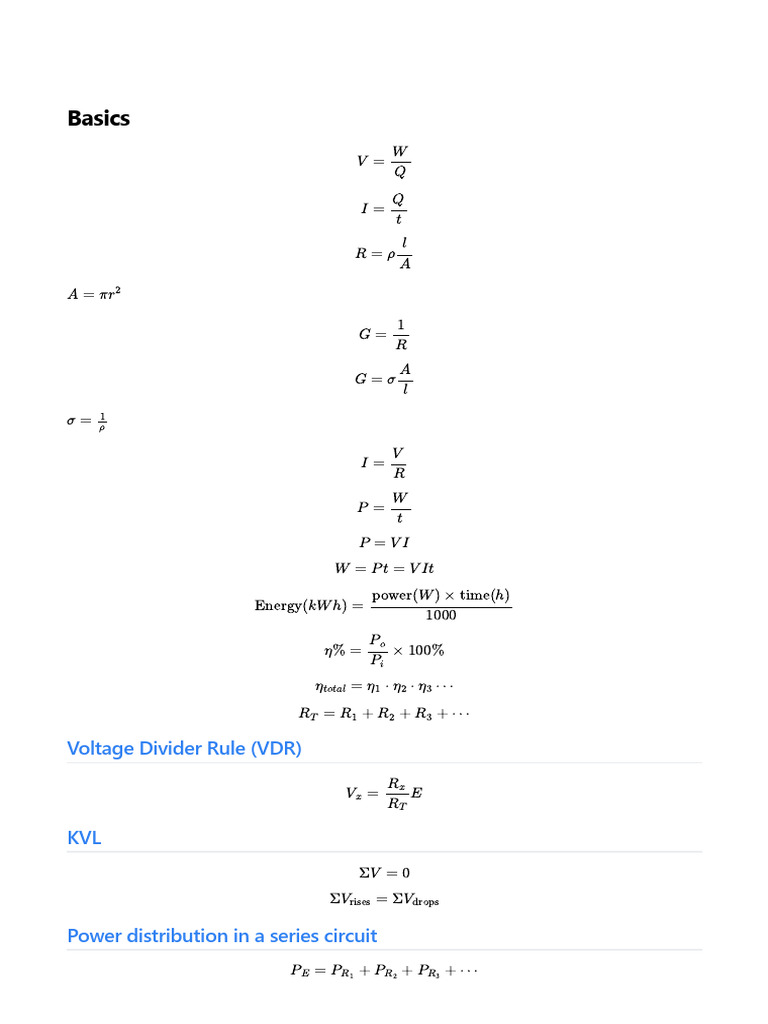 IEC Midterm Spring-24 Notes | PDF | Series And Parallel Circuits ...