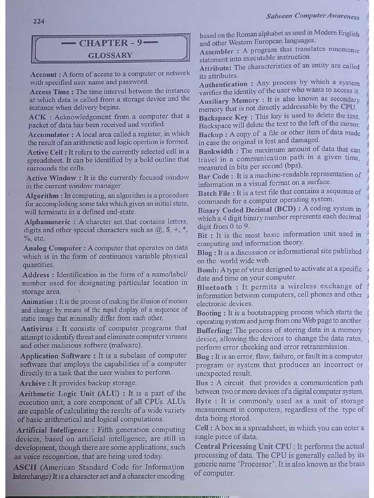 Computer GK 3 | PDF