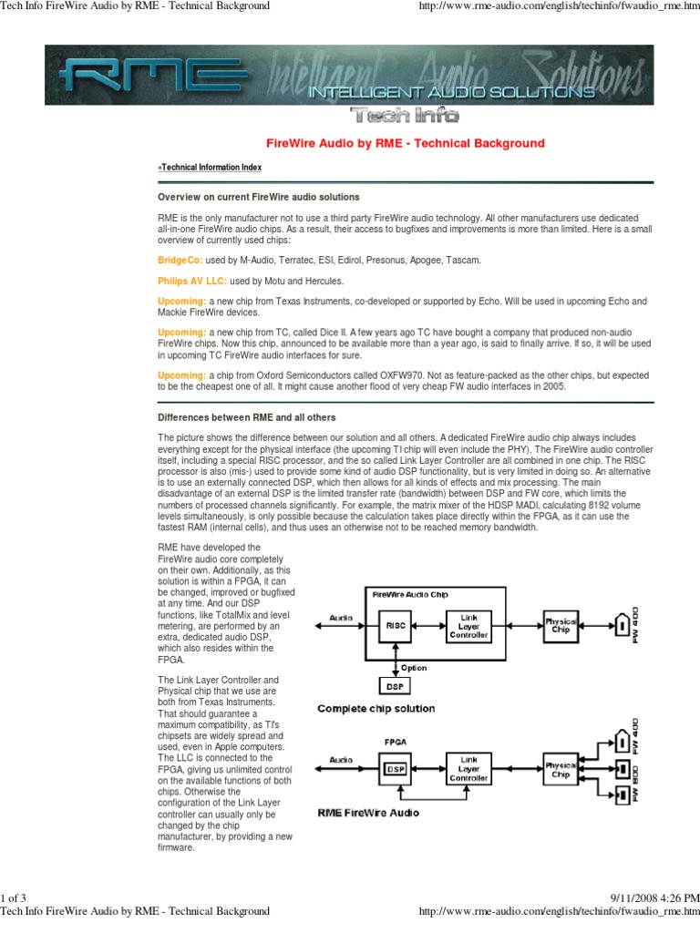 RME TotalMix - Features - Operation | PDF | Field Programmable Gate ...