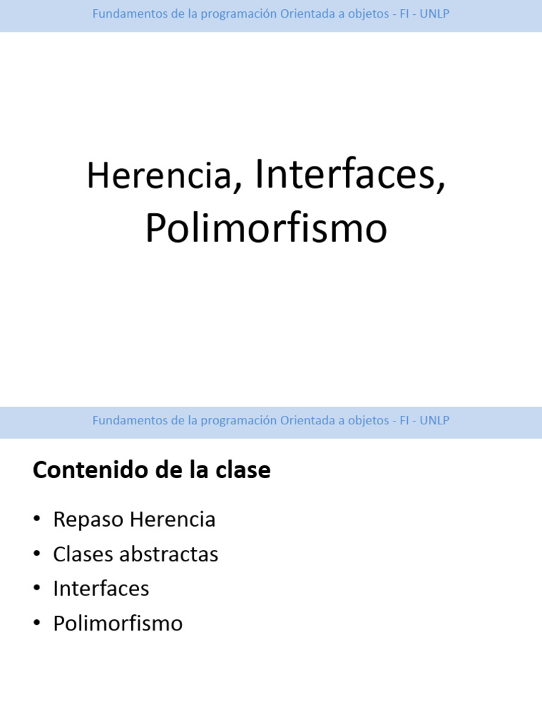 2018 5 Polimorfismo | PDF | Herencia (Programación Orientada a Objetos ...