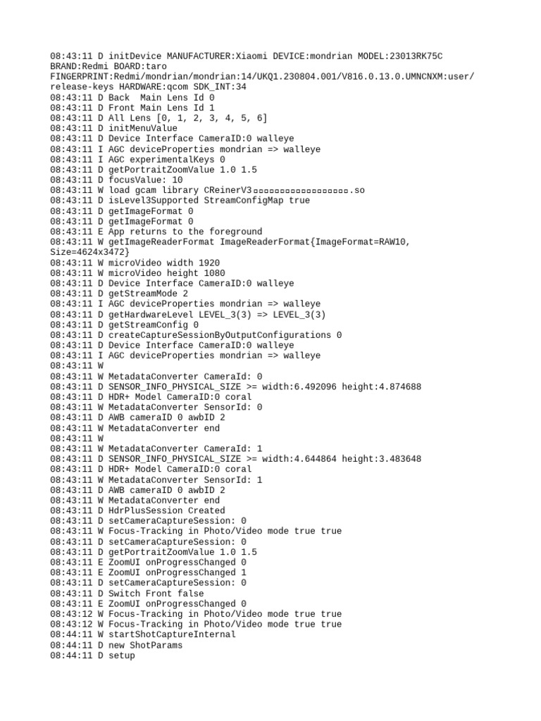 Log 20241015 | PDF | Computing | Mobile Computers