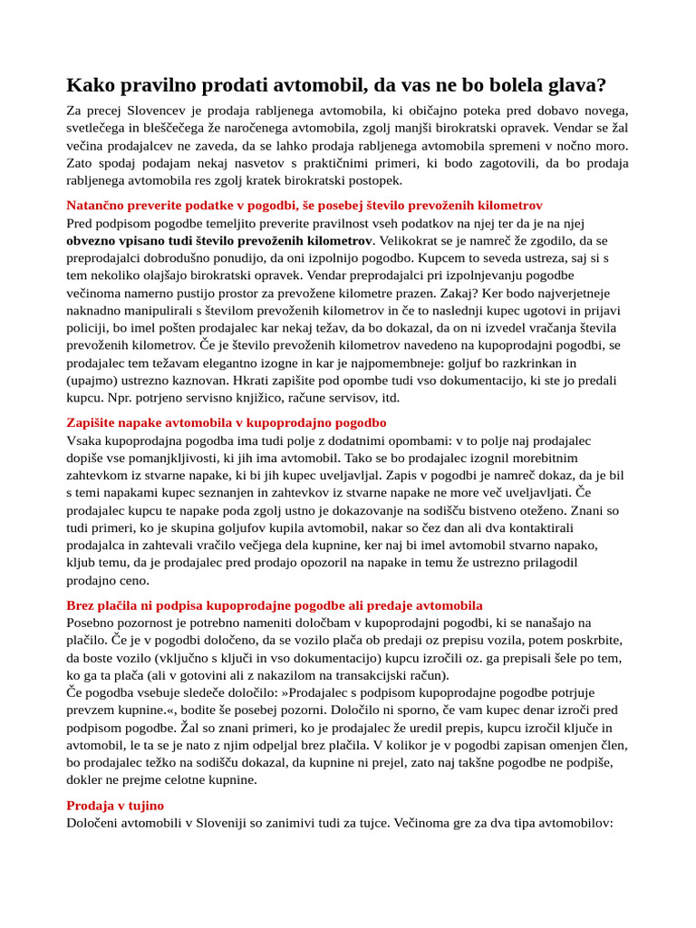 Kupoprodaja | PDF