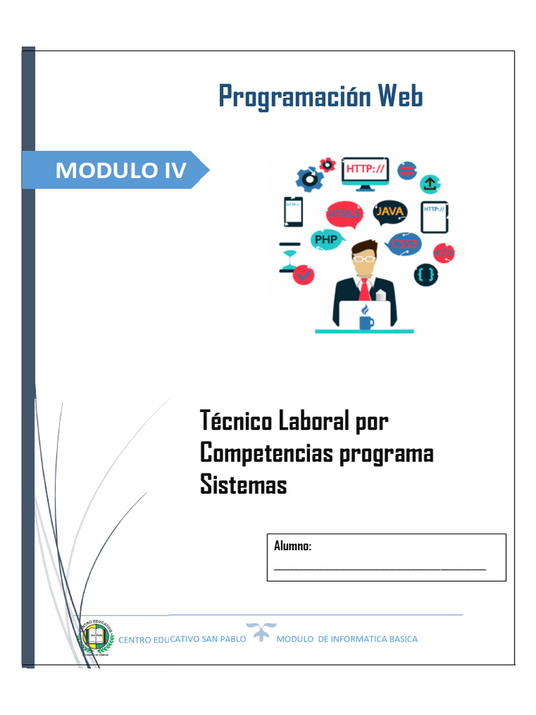 Curso de Programación Web Básica | PDF | HTML | Hipervínculo