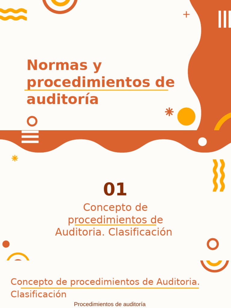 Normas y Procedimientos de Auditoría | PDF | Auditoría | Business