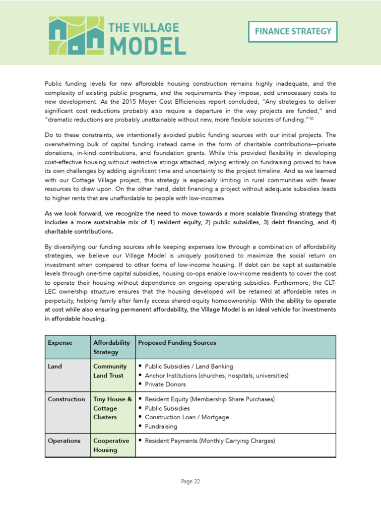 Innovative Funding for Affordable Housing | PDF | Loans | Mortgages