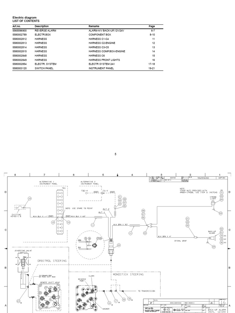 Electrical Components and Diagrams List | PDF
