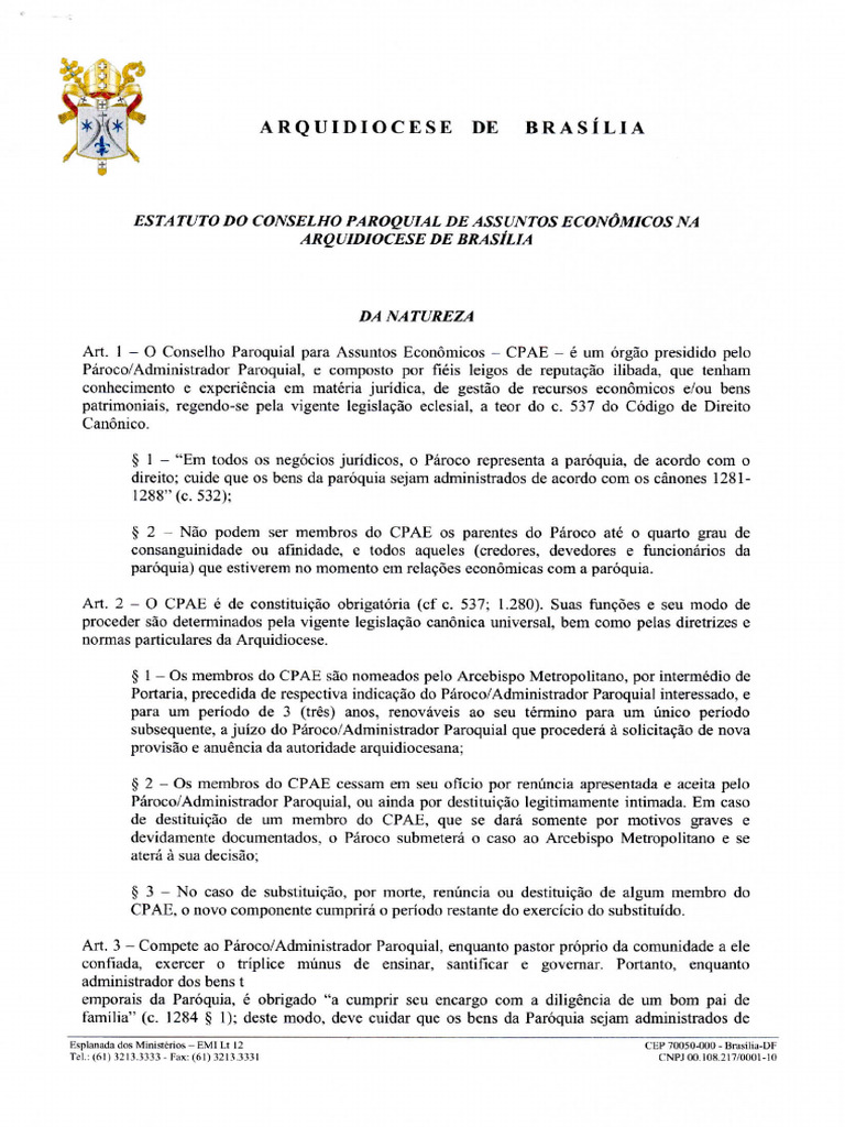 Estatuto CPAE | PDF