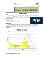 MOrbidity of Dengueof Week 36