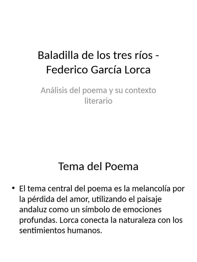 Baladilla de Los Tres Ríos Lorca | PDF