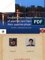 Doubled Chern-Simons theory of quantum spin liquids and their quantum phase transitions