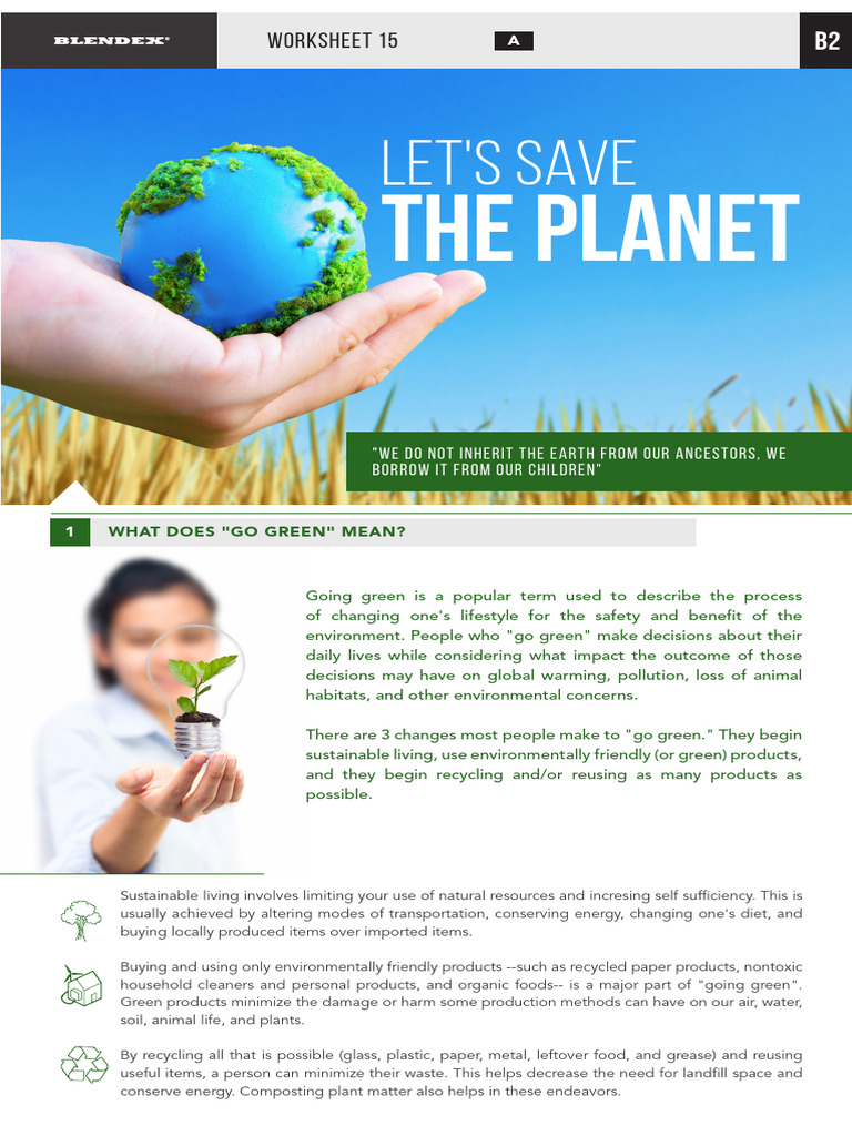 15 Let's Save The PDF Recycling Environmentalism