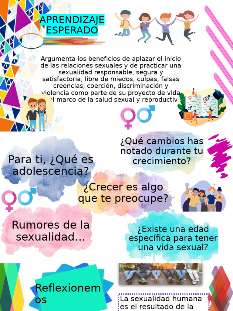 Sexualidad Responsable En La Adolescencia PDF La Sexualidad Humana 
