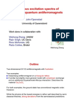 John Fjaerestad- Anomalous excitation spectra of frustrated quantum antiferromagnets