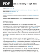 Intrathecal Chemotherapy Protocols | PDF | Chemotherapy | Lymphoma