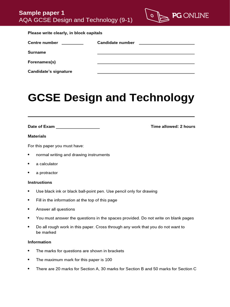 8552 Sample Paper 1 Pdf Textiles Composite Material