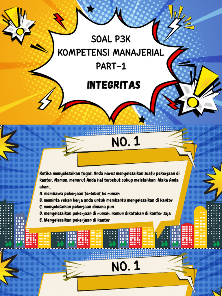 Soal P3K Kompetensi Manajerial | PDF