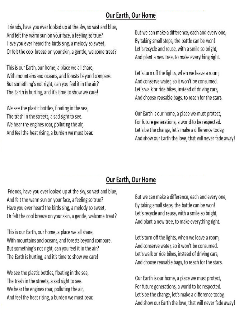 Declamation Piece | PDF