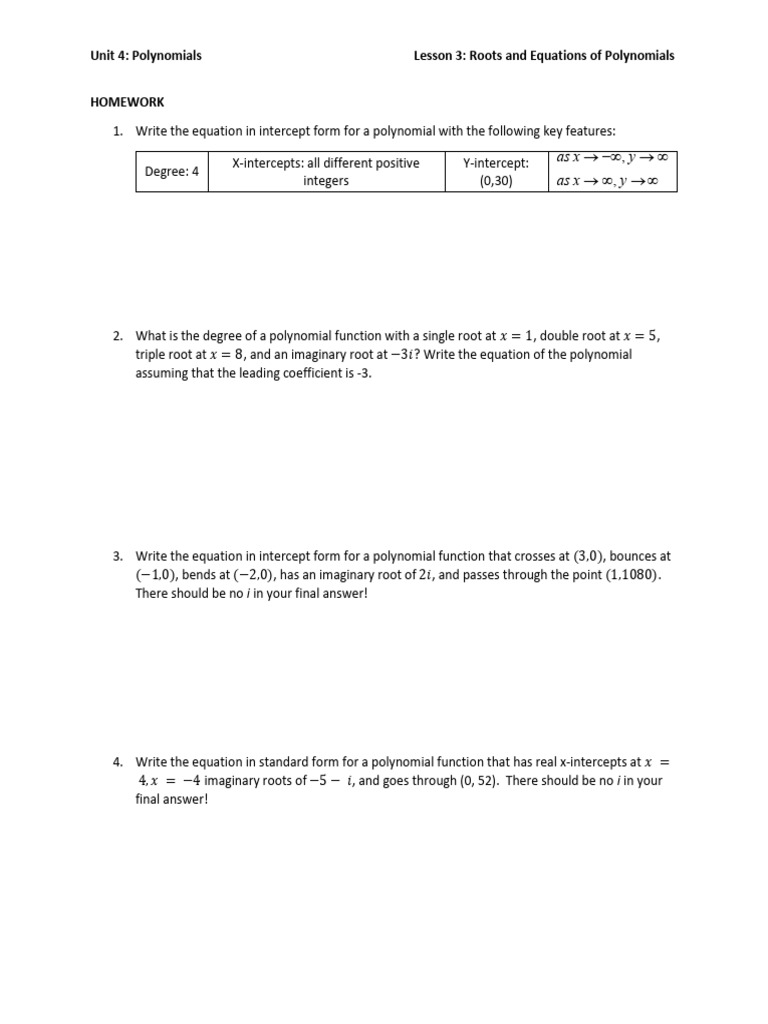 Lesson 3 HW 1 | PDF