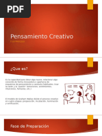 Proceso Creativo de Graham Wallas | PDF | Creatividad | Pensamiento