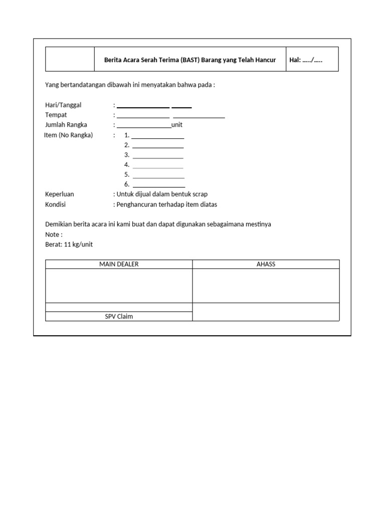 Form | PDF