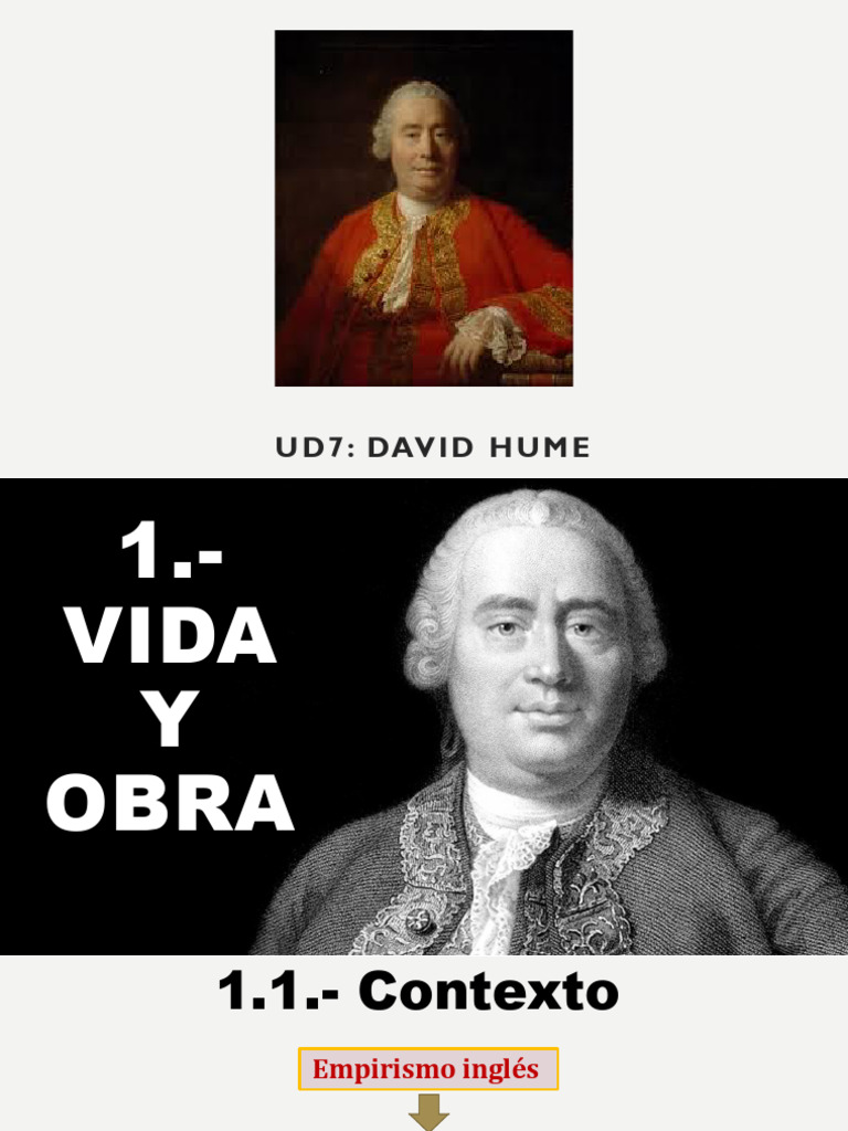 Hume: Origen del Yo y el Conocimiento | PDF | David Hume | Empirismo