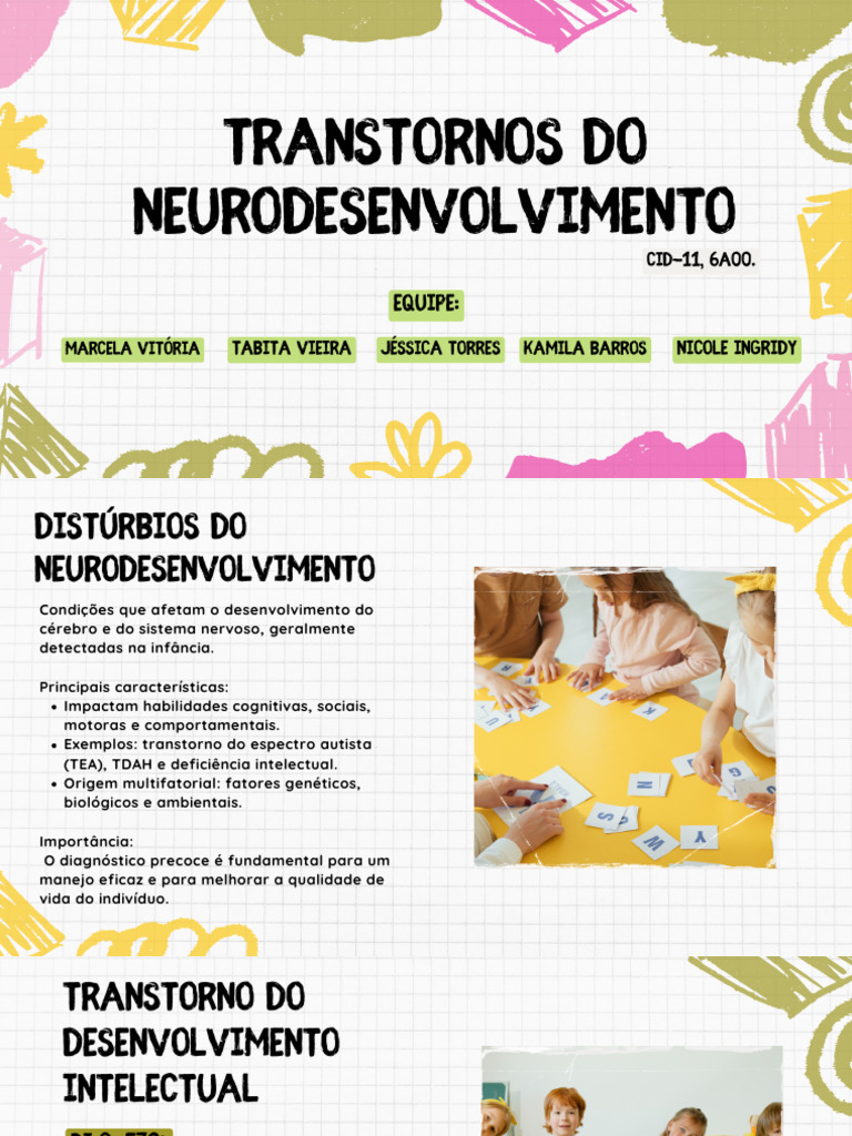 Transtornos Do Neurodesenvolvimento - Segundo Semestre. | PDF ...
