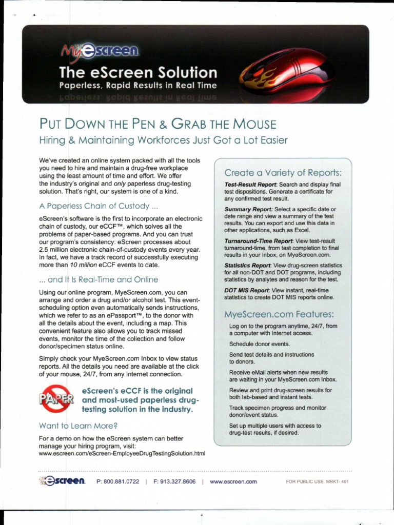 Escreen Sheet PDF Email Online And Offline