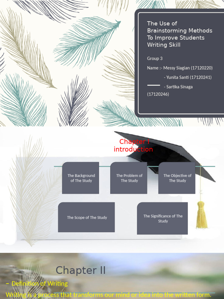 GROUP 3 Seminar | PDF | Brainstorming | Human Communication