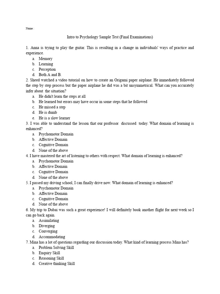 sample-test-reviewer | PDF | Learning | Creativity