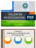 Unidad 1. Taller de Inv