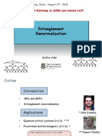 Guifre Vidal- Entanglement Renormalization