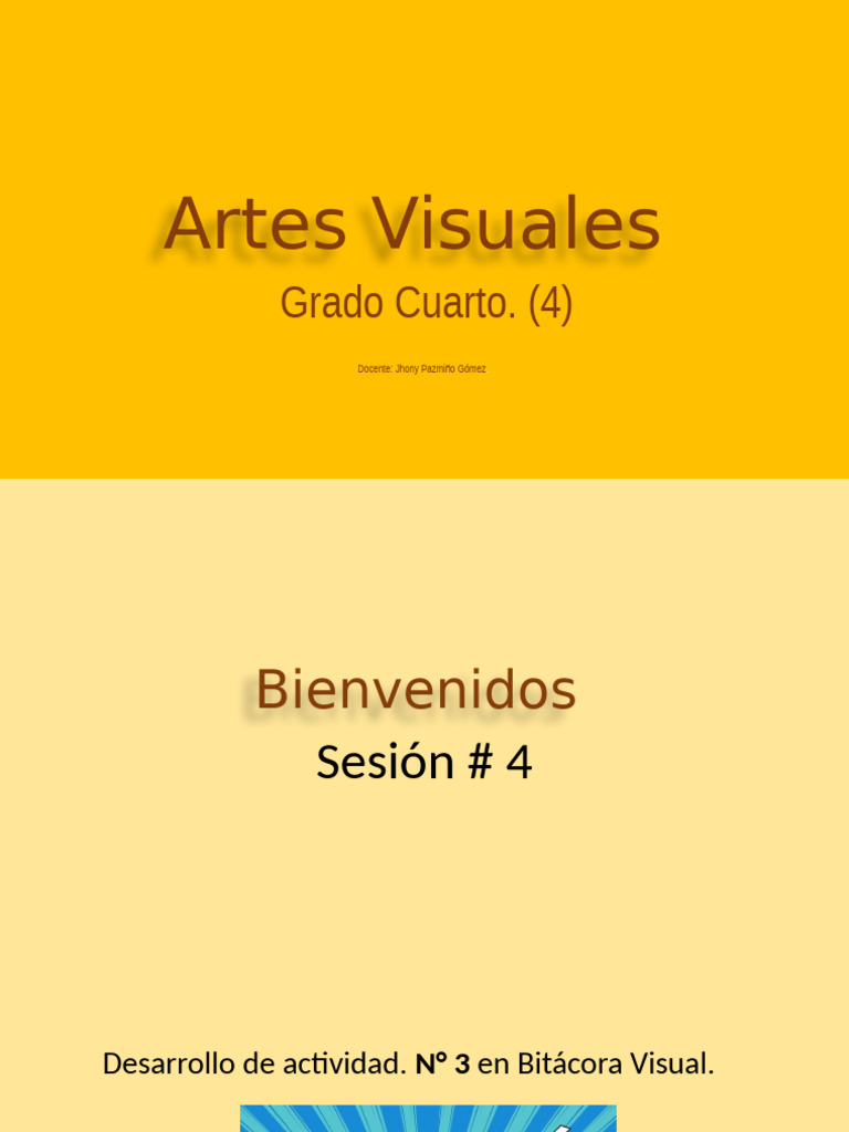 Actividad de Pintura para Cuarto Grado | PDF