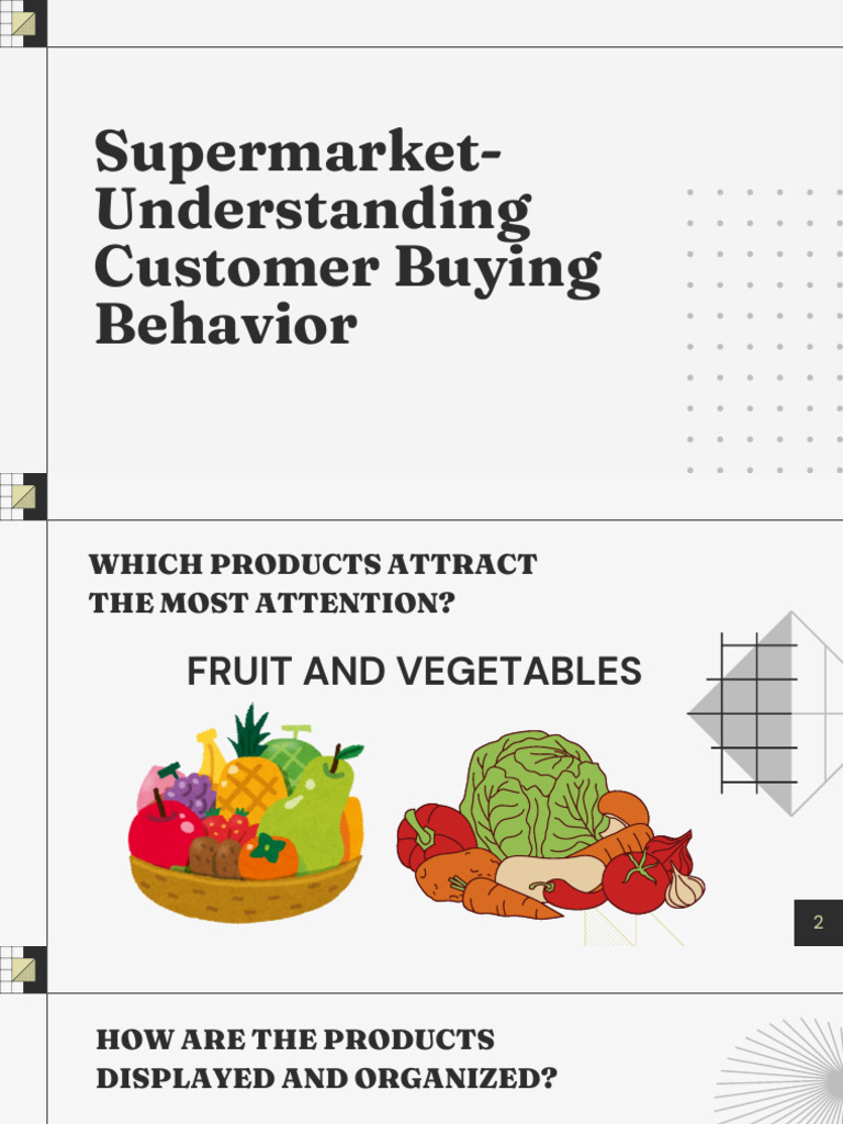 Produce Section | PDF