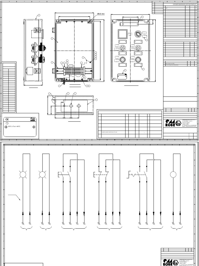 Local Control Station Wiring Diagram | PDF | Manufactured Goods ...