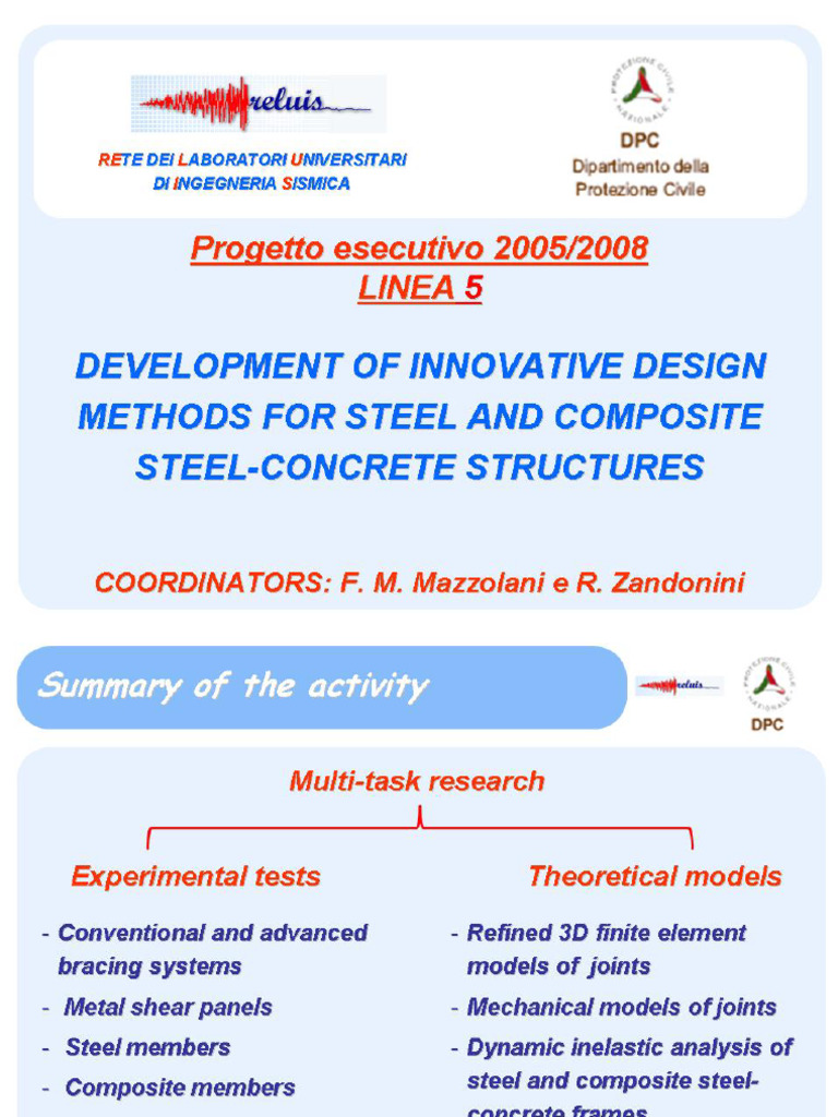 Development of Innovative Design Method For Steel and Composit Steel ...