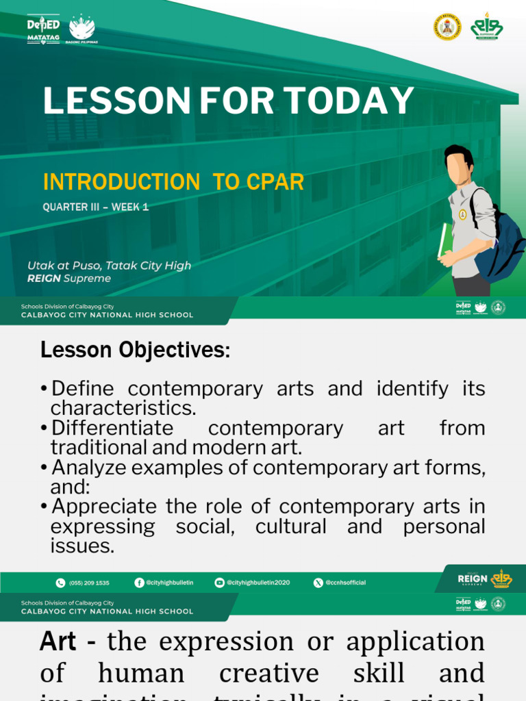 Introduction to Contemporary Arts | PDF | The Arts | Installation Art